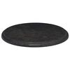 vidaXL bordplade &Oslash;40x2,5 cm marmor sort