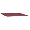 vidaXL Reservedug til markise Bordeaux R&oslash;d 250 x 200 cm Polyester