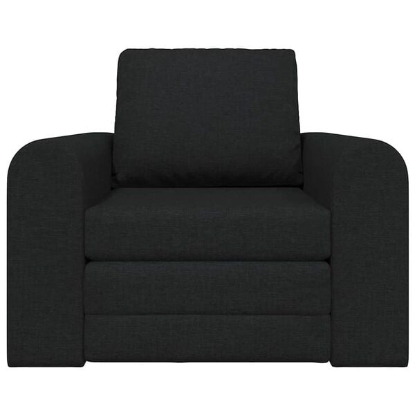 vidaXL Sovesofa Sort 98 x 71 x 83 cm Stof