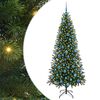 vidaXL Kunstigt juletr&aelig; Gr&oslash;n 180 cm PE og PVC