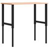 vidaXL arbejdsb&aelig;nk 100x60x(71,5-98) cm massivt b&oslash;getr&aelig; rektangul&aelig;r