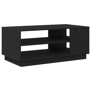 vidaXL Sofabord Sort eg 102 x 55 x 43 cm Konstrueret tr&aelig;