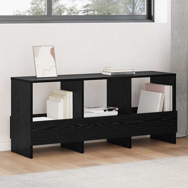 vidaXL Magasin Rack Sort eg 102 x 30 x 45 cm