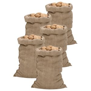 vidaXL jutes&aelig;kke 5 stk. 60x105 cm 100 % jute 340 g/m2