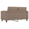 vidaXL 2-personers sofa 120 cm kunstl&aelig;der cappuccino
