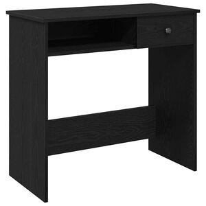 vidaXL skrivebord 80x40x75 cm konstrueret tr&aelig; sort