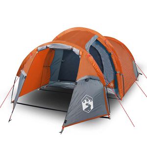 vidaXL 2-personers campingtelt vandt&aelig;t orange