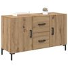 vidaXL Sideboard Artisan Egetr&aelig; 100 x 36 x 60 cm Konstrueret tr&aelig;