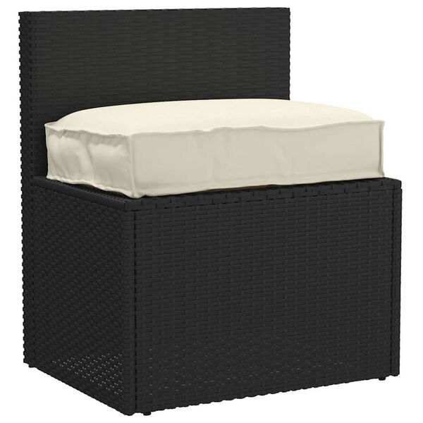 vidaXL Pude Creme 60 x 40 x 8 cm Oxford stof