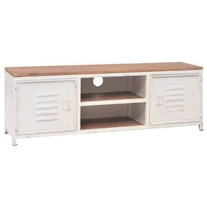 vidaXL tv-bord 120x30x40 cm hvid