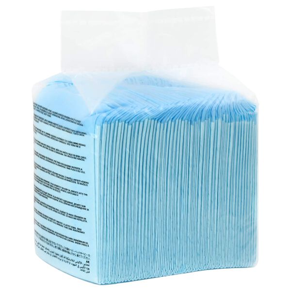 vidaXL Kæledyr Træningspad 50 pcs Blå og Hvid 60 x 45 cm