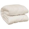 vidaXL tyngdet&aelig;ppe 220x260 cm 15 kg stof lys cremefarve