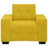 vidaXL sofastol 100x78x80 cm fl&oslash;jl gul