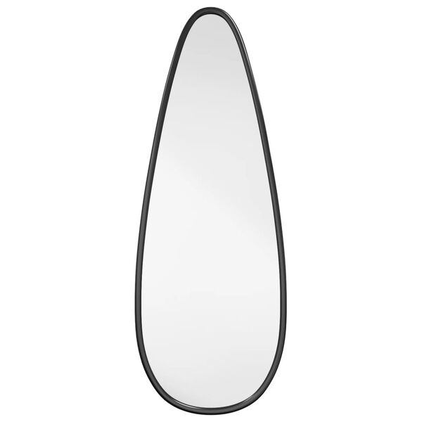 vidaXL v&aelig;gspejl 40x15 cm sort