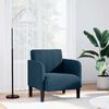 vidaXL sofastol med arml&aelig;n 54 cm fl&oslash;jl bl&aring;
