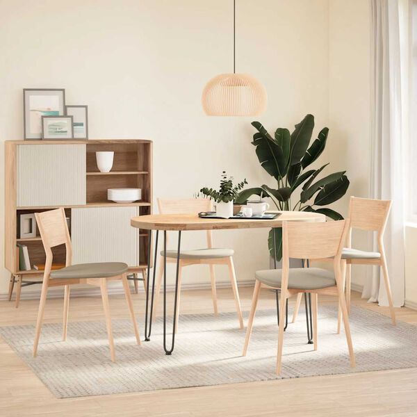 vidaXL h&aring;rn&aring;leben til konsolborde 4 stk. antracit 72 cm massivt st&aring;l