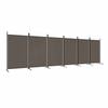 vidaXL 6-panels rumdeler 520x180 cm stof antracitgr&aring;