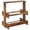 vidaXL Billardk&oslash; st&oslash;tter Konstrueret tr&aelig; 60 x 35 x 60 cm Gammelt tr&aelig;