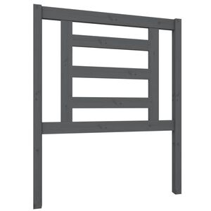 vidaXL sengeg&aelig;rde 81x4x100 cm massivt fyrretr&aelig; gr&aring;
