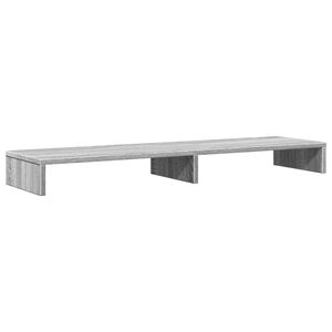 vidaXL sk&aelig;rmholder 100x27x10 cm konstrueret tr&aelig; gr&aring; sonoma
