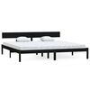 vidaXL sengeramme 180x200 cm Super King massivt fyrretr&aelig; gr&aring;