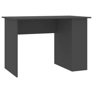 vidaXL skrivebord 110x60x73 cm konstrueret tr&aelig; gr&aring;
