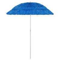 vidaXL Hawaii-parasol 180 cm blå