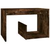 vidaXL sidebord 59x36x38 cm konstrueret tr&aelig; r&oslash;get egetr&aelig;sfarve