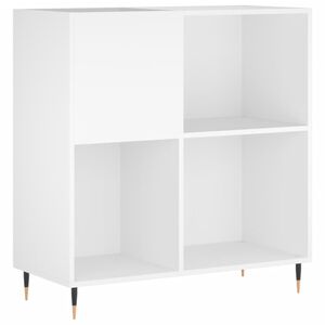 vidaXL vinylskab 84,5x38x89 cm konstrueret tr&aelig; hvid