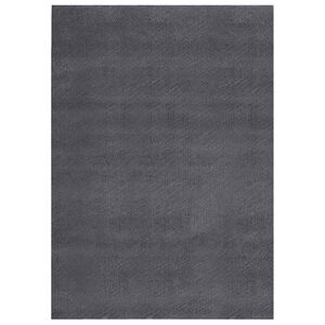 vidaXL gulvt&aelig;ppe 160x230 cm bl&oslash;dt plys skridsikkert og vaskbart gr&aring;