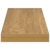 vidaXL V&aelig;ghylde V&aelig;gmonteret Brun 50 x 23 x 4 cm Konstrueret tr&aelig;