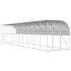 vidaXL H&oslash;nsehus Mod V&aelig;g S&oslash;lv 600 x 150 x 215 cm Galvaniseret st&aring;l