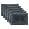 vidaXL Pudebetr&aelig;k 6 pcs HEERLEN Antracit 30 x 50 cm PV Fleece