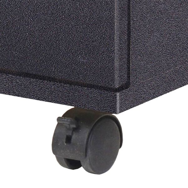 vidaXL skuffeenhed 33x45x60 cm sort