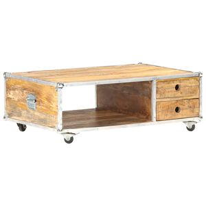 vidaXL sofabord 89x59x33 cm massivt ru mangotr&aelig;