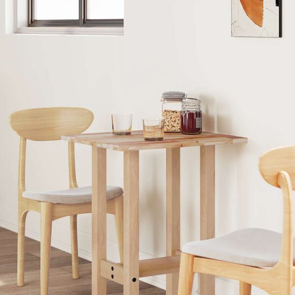 vidaXL bordplade 60x50x2 cm massivt akacietræ rektangulær