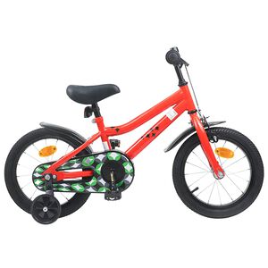 vidaXL B&oslash;rnecykel 12 tommer til 2-4 &aring;r gamle R&oslash;d