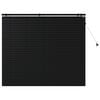 vidaXL Persienner Sort 135 x 130 cm 35 mm Massivt Paulownia Tr&aelig;