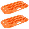 vidaXL Traction Board 2 stk. Orange 57,5x30,5x5,5 cm Forst&aelig;rket nylon
