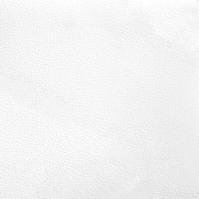 vidaXL gavlpude 80 cm kunstlæder hvid