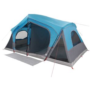 vidaXL Hyttetelt med tag Bl&aring; 480 x 273 x 205 cm Polyester og St&aring;l