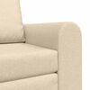 vidaXL Sovesofa Creme 98 x 71 x 83 cm Stof