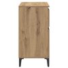 vidaXL Sideboard Artisan Egetr&aelig; 60 x 35 x 70 cm Ingeni&oslash;rt tr&aelig; og jern