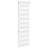 vidaXL zebragardin hvid 50x150 cm stofbredde 45,9 cm polyester