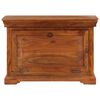 vidaXL skoskab massivt akacietr&aelig; 60 x 40 x 41 cm