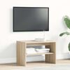 vidaXL tv-bord 60x40x40 cm konstrueret træ sonoma-eg