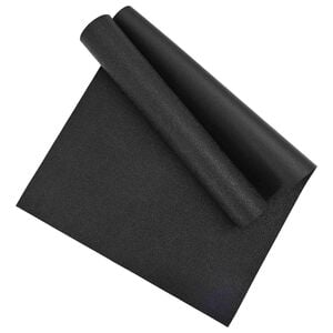 vidaXL Sport Beskyttelsesm&aring;tte Sort 120 x 60 x 0,6 cm H&oslash;j densitet PVC