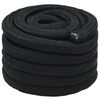 vidaXL Multifunktionelt universaltov 30 mm 50 m Sort PP