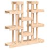 vidaXL plantestativ 104,5x25x109,5 cm massivt fyrretr&aelig;