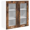 vidaXL H&aelig;ngeskab R&oslash;get eg 80 x 31 x 80 cm Konstrueret tr&aelig;